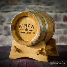 Oak Cask Coin Bank