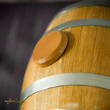 Oak Cask Coin Bank