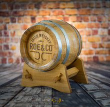 Oak Cask Coin Bank