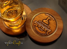 Copper & Acacia Coaster Set