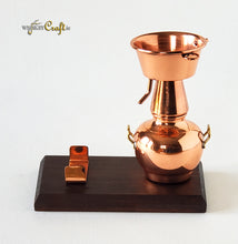 Miniature Copper Alquitar Bottle Holder