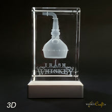 3D Cyrstal Glass Whiskey Pot Still