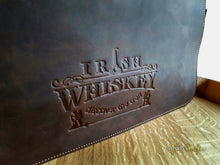 Classic Irish Whiskey Leather Satchel