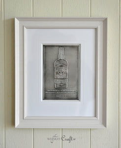 Pewter Fine Art Irish Whiskey Bottle